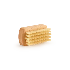 Kinder-Handbürste mit HasenmotivBuchenholz, ca. 5,5 x 3 cm