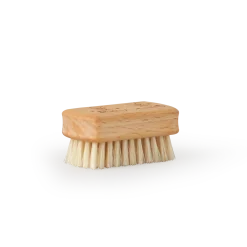 Kinder-Handbürste mit HasenmotivBuchenholz, ca. 5,5 x 3 cm