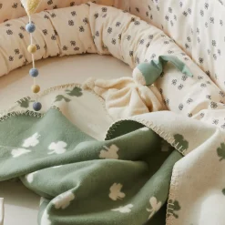 Kinderspannleintuch Kleenatur, 100 % Baumwolle, Renforcé, GOTS (60 x 120 x 9 cm)