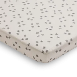 Kinderspannleintuch Kleenatur, 100 % Baumwolle, Renforcé, GOTS (60 x 120 x 9 cm)