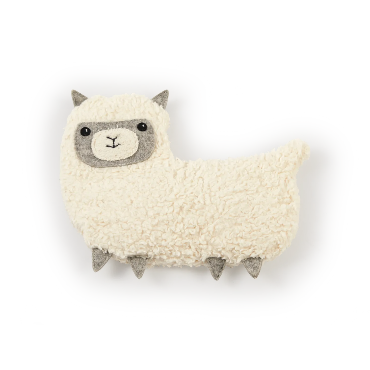 Kirschkern-WärmekissenAnouk das Alpaka, ca. 30 cm, Überzug: 100 % Baumwolle, Baumwolle kbA, Füllung: 100 % Kirschkerne