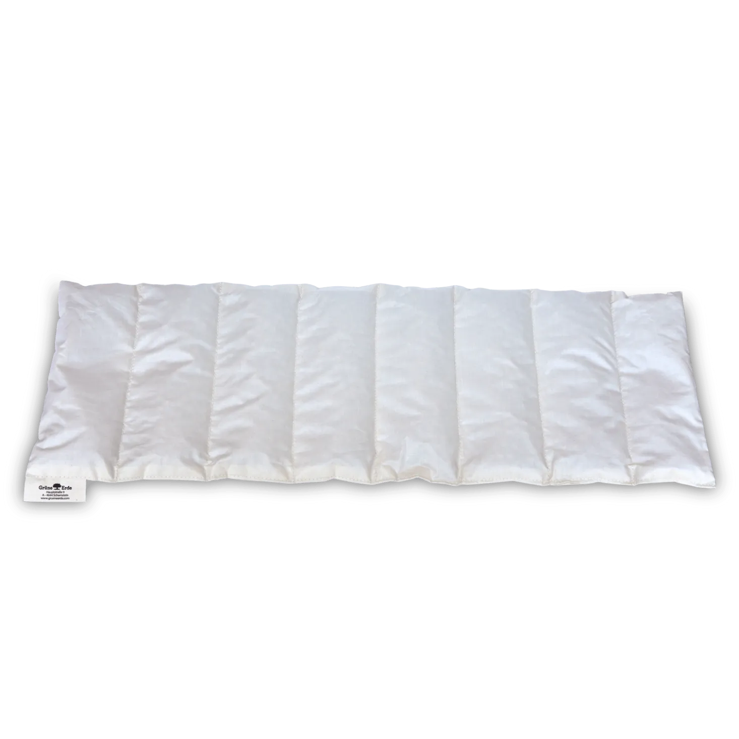 Kirschkern-WärmekissenBezug: 100 % Baumwolle, Baumwolle kbA, Füllung: 100 % Kirschkerne (20 x 60 cm)