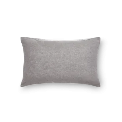Kissenüberzug Almin100 % Baumwolle, Edelflanell, GOTS (taupe, 80 x 80 cm)