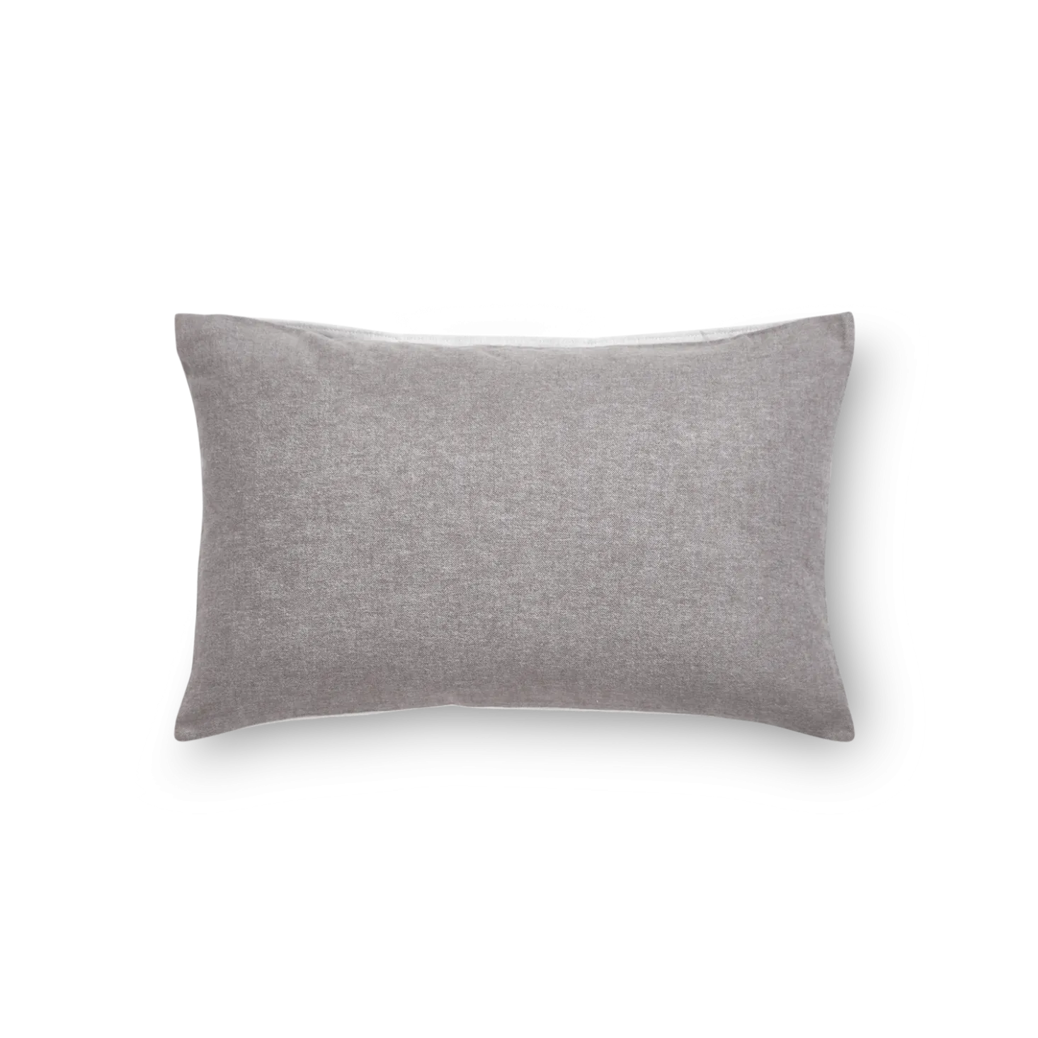 Kissenüberzug Almin100 % Baumwolle, Edelflanell, GOTS (taupe, 80 x 80 cm)