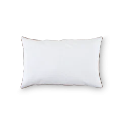 Kissenüberzug Edna100 % Baumwolle, Perkal (weiss/nougat, 40 x 60 cm)