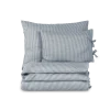 Kissenüberzug Henry60 % Baumwolle/40 % Leinen, GOTS (blau, 40 x 60 cm)
