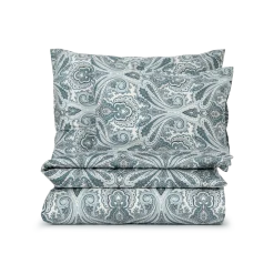 Kissenüberzug Priska100 % Baumwolle, Satin, GOTS (pazifik, 40 x 60 cm)