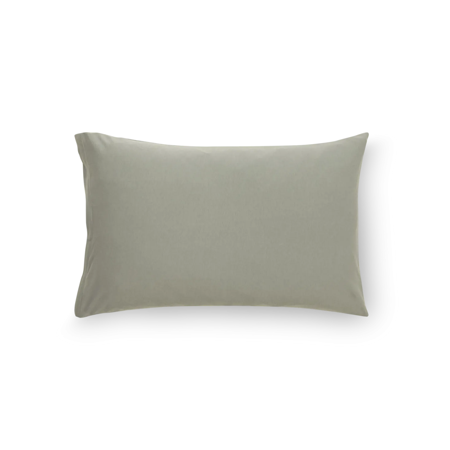Kissenüberzug Sarah100 % Baumwolle, Jersey, GOTS, NATURTEXTIL BEST (olive, 40 x 60 cm)