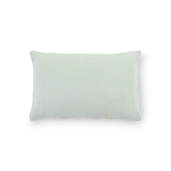 Kissenüberzug Vivien100 % Baumwolle, Musselin, GOTS (jade, 40 x 60 cm)