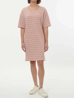 Kleid aus Bio-Baumwolle(camelie/offwhite, XS)