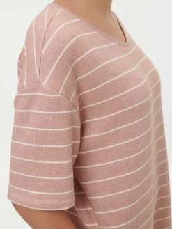 Kleid aus Bio-Baumwolle(camelie/offwhite, XS)
