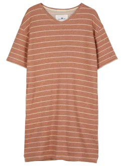 Kleid aus Bio-Baumwolle(camelie/offwhite, XS)