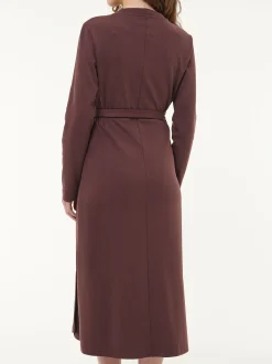 Kleid aus Bio Baumwolle(merlot, 36)