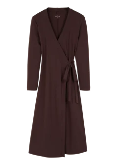 Kleid aus Bio Baumwolle(merlot, 36)