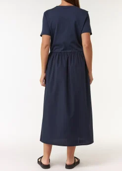 Kleid aus Bio Baumwolle(navy, XS)