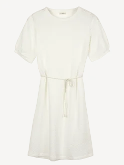 Kleid aus Bio Baumwolle(offwhite, L)