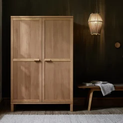 Kleiderschrank KuramiFachbrett (Zirbe, Abteil B)