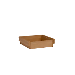 Kleiderschrank KuramiLade inkl. 2 Stk. Führungen (Buche, Abteil A)