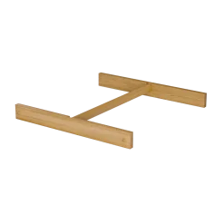Kleiderschrank TensoKleiderstange inkl. 2 Stk. Halterungen (Eiche)