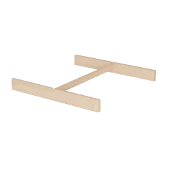 Kleiderschrank TensoKleiderstange inkl. 2 Stk. Halterungen (Esche)