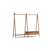 Kleiderständer Jukai Purmit Anbauelement, Box und Lade (Buche)
