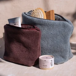 Kosmetiktasche Anea100 % Baumwolle, GOTS (pflaume, mini)