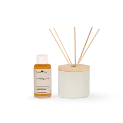 KraftquellePremium Raumduft Set mit Keramikdiffuser