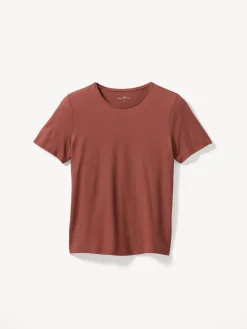 Kurzarmshirt aus Bio Baumwolle(maroni, 38)
