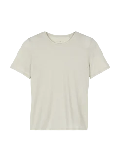 Kurzarmshirt aus Bio Baumwolle(perlmutt, 38)