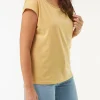 Kurzarmshirt aus Bio Baumwolle/Hanf(rattan, 36)