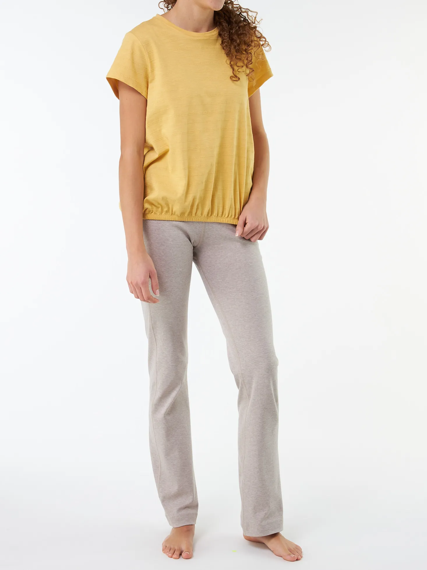 Kurzarmshirt aus Bio Baumwolle(mango, XS)