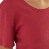 Kurzarmshirt100 % Bio-Baumwolle (himbeere, XS)