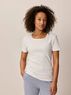 Kurzarmshirt100 % Bio-Baumwolle (weiß, XS)