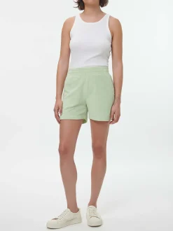 Kurze Hose aus Bio-Baumwolle(pastellgrün, XS)
