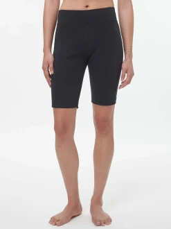 kurze Leggings aus Bio Baumwolle(schwarz, 34)