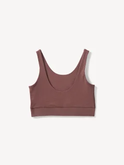 kurzes Top aus Bio Baumwolle(chocolat, 36)