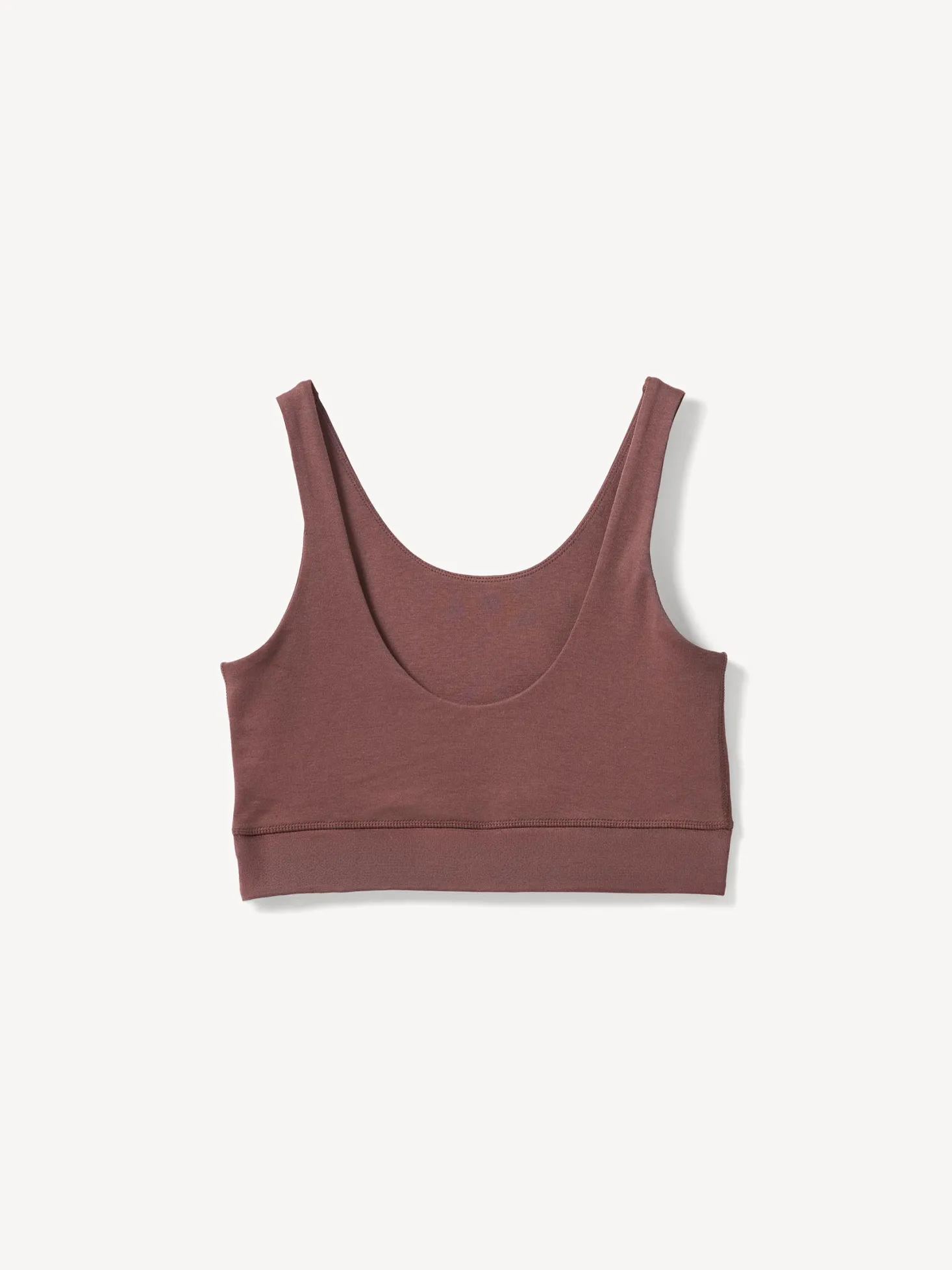 kurzes Top aus Bio Baumwolle(chocolat, 36)