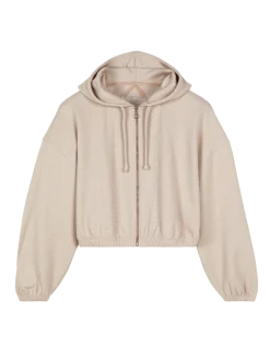 Kurzjacke aus Bio Baumwolle(stein, S)