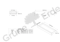 Lade Board Vela(Eiche, unten)