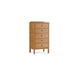 Ladenschrank Ettore schmal mit 5 LadenB 54 x T 40 x H 103,7 cm (Buche)
