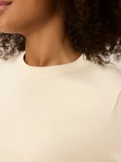 Langarmshirt aus Bio Baumwolle(offwhite, M)