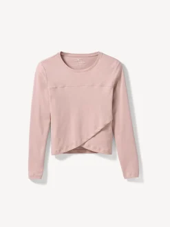 Langarmshirt aus Bio Baumwolle(winterrose, XL)