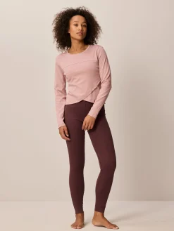 Langarmshirt aus Bio Baumwolle(winterrose, XL)