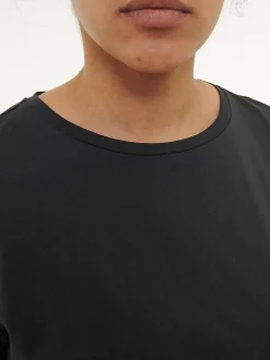 Langarmshirt aus Bio Baumwolle(schwarz, XS)