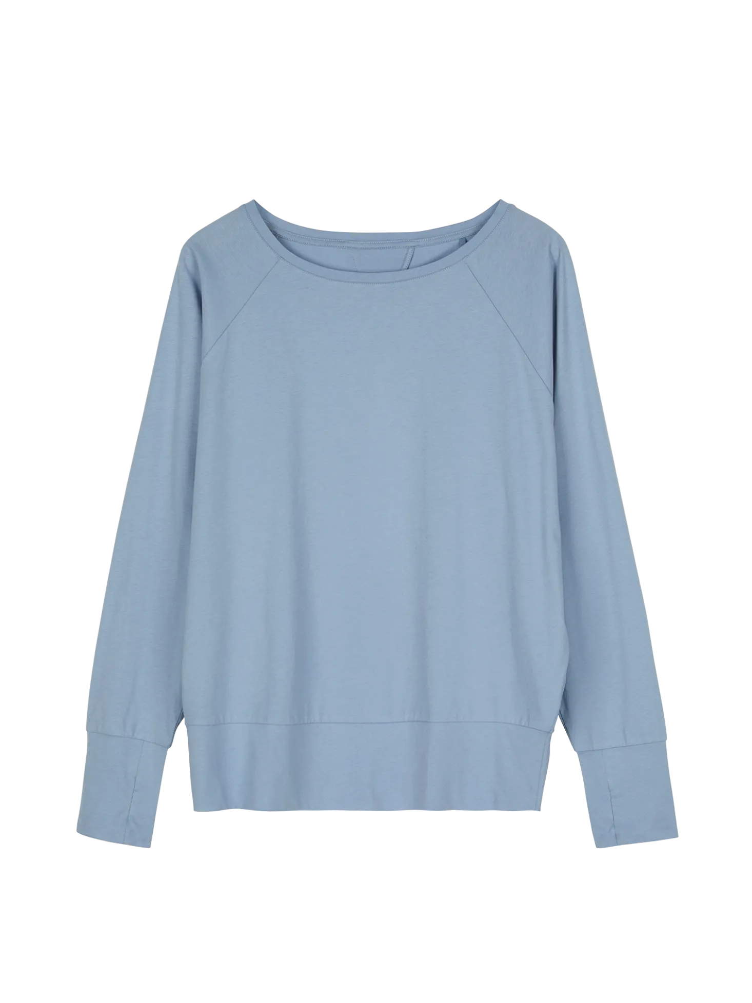 Langarmshirt aus Bio Baumwolle(kornblume, M)