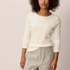 Langarmshirt aus Bio Baumwolle/Wolle(natur, 38)
