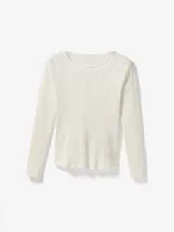 Langarmshirt aus Bio Baumwolle/Wolle(natur, 38)