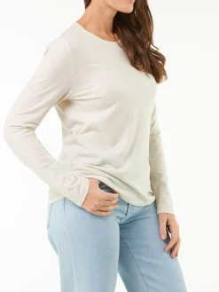 Langarmshirt aus Bio Baumwolle(perlmutt, 38)