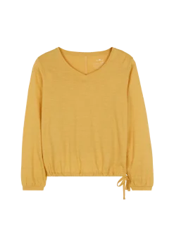 Langarmshirt aus Bio Baumwolle(mango, XS)