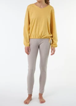 Langarmshirt aus Bio Baumwolle(mango, XS)